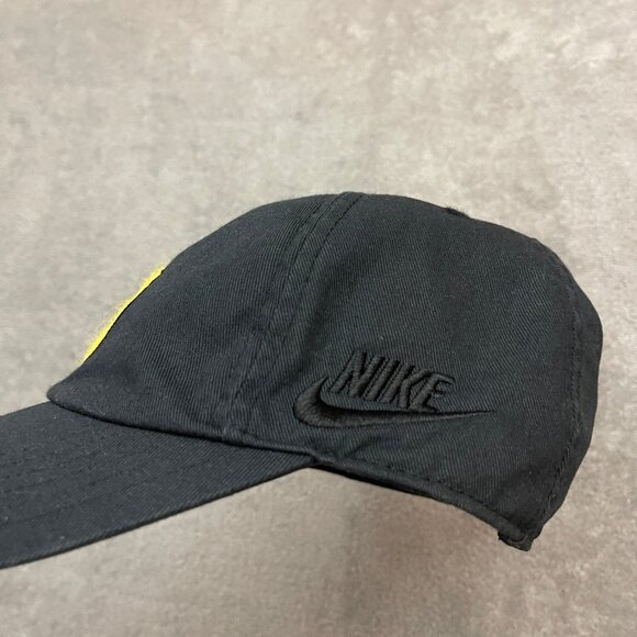 Nike Hat Smiley Face Logo Have A Nike Day Black Adjustable Cap Embroidered - Picture 2 of 7